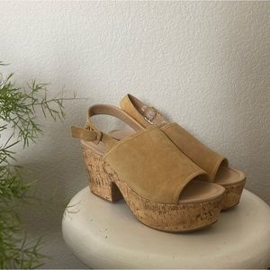 Rag & Co platform sandals